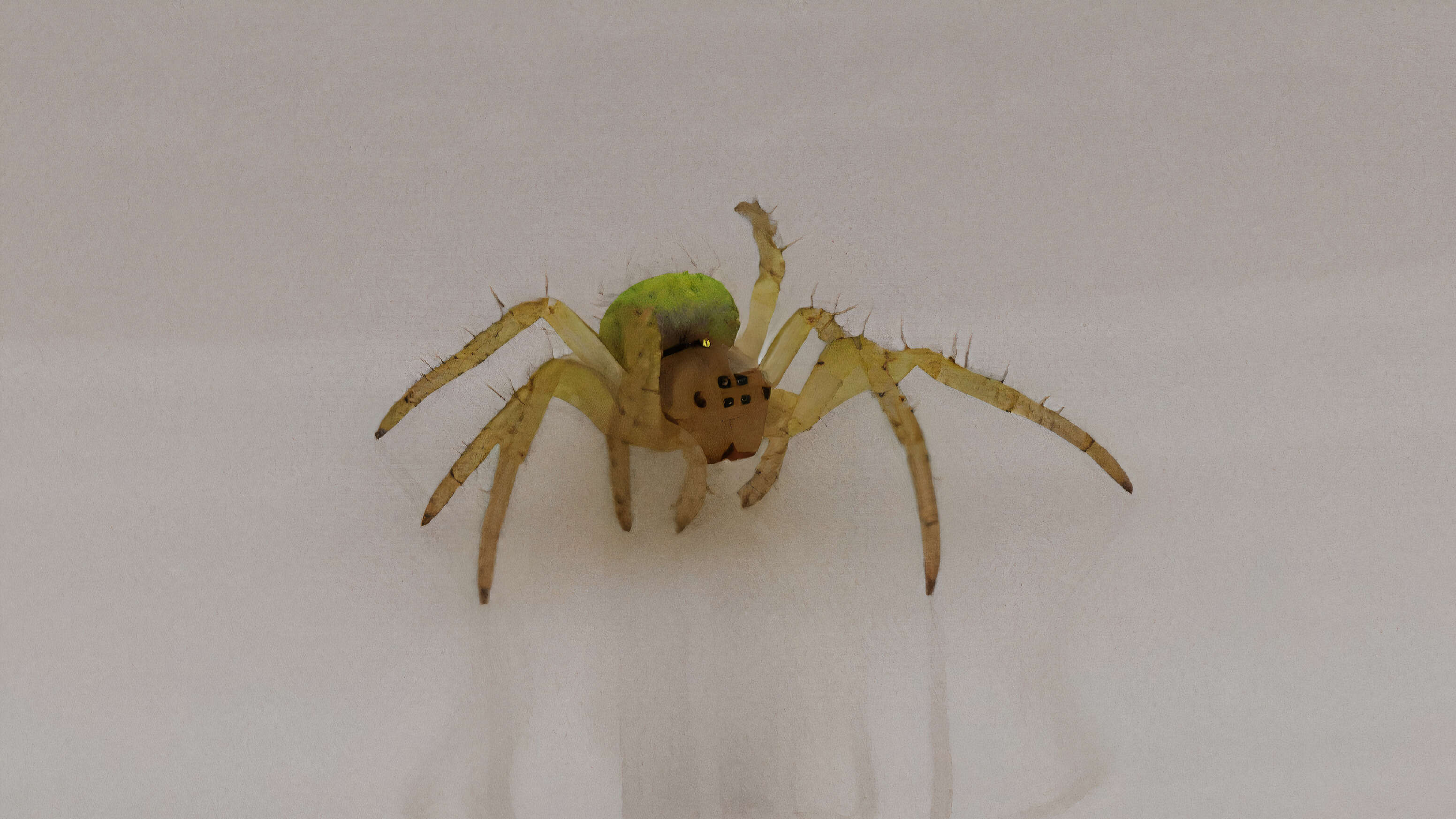 Image of Cucumber green spider