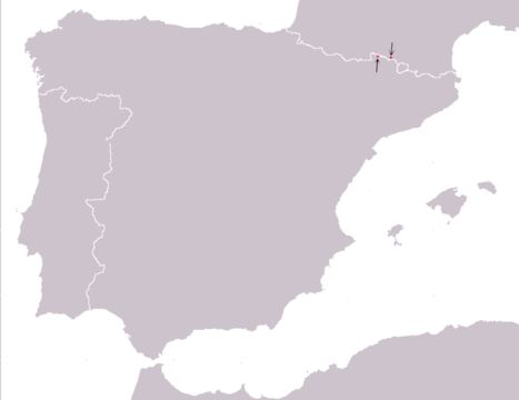 Map of Aran Rock Lizard