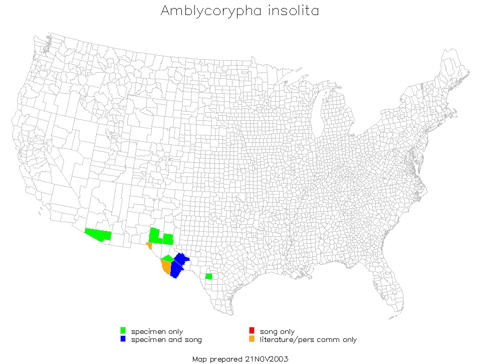 <span class="translation_missing" title="translation missing: pms.medium.untitled.map_image_of, page_name: Amblycorypha insolita Rehn, J. A. G. &amp; Hebard 1914">Map Image Of</span>