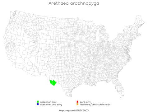 <span class="translation_missing" title="translation missing: fr.medium.untitled.map_image_of, page_name: Arethaea arachnopyga Rehn, J. A. G. &amp; Hebard 1914">Map Image Of</span>