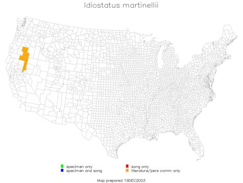 <span class="translation_missing" title="translation missing: pt-BR.medium.untitled.map_image_of, page_name: Idiostatus martinellii Rentz &amp; D. C. F. 1973">Map Image Of</span>