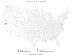 <span class="translation_missing" title="translation missing: en.medium.untitled.map_image_of, page_name: Idionotus lundgreni Rentz, D. C. F. &amp; Birchim 1968">Map Image Of</span>