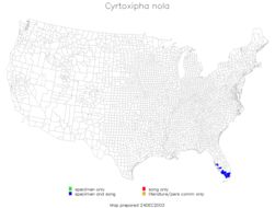 <span class="translation_missing" title="translation missing: mk.medium.untitled.map_image_of, page_name: Cyrtoxipha nola Walker &amp; T. J. 1969">Map Image Of</span>