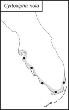 <span class="translation_missing" title="translation missing: mk.medium.untitled.map_image_of, page_name: Cyrtoxipha nola Walker &amp; T. J. 1969">Map Image Of</span>